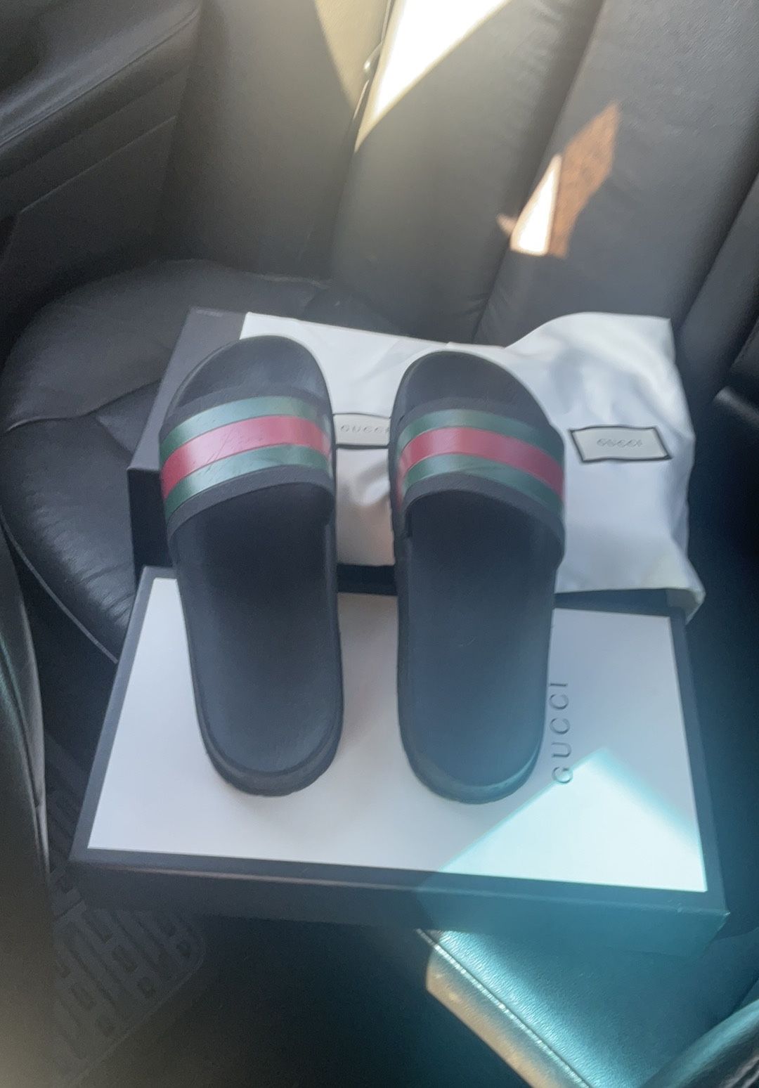 Almost Brand New Gucci Slides Need To Sell Asap