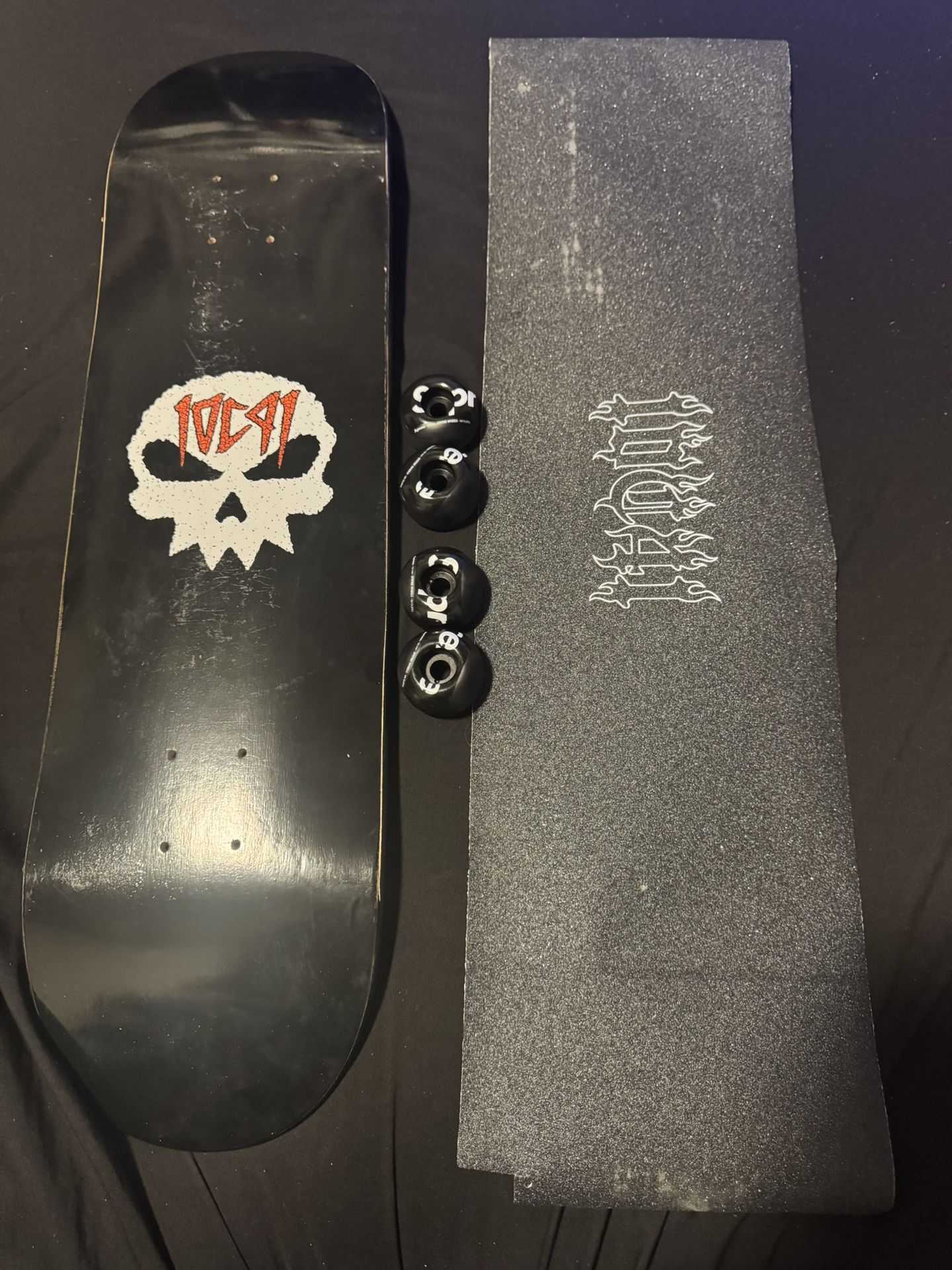 Brand New High Quality Skateboard Deck, Grip tape, And Wheels