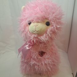 Pink Llama -14" Tall
