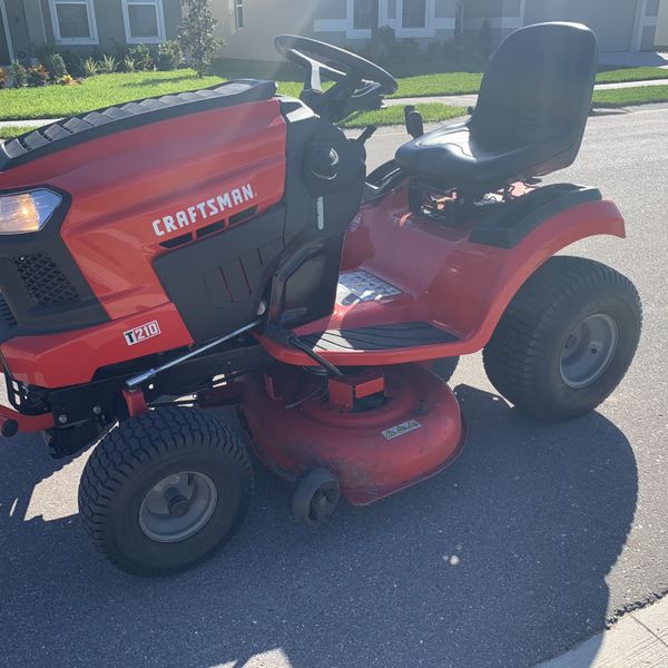 Craftsman T210 Riding Mower for Sale in Land O' Lakes, FL OfferUp