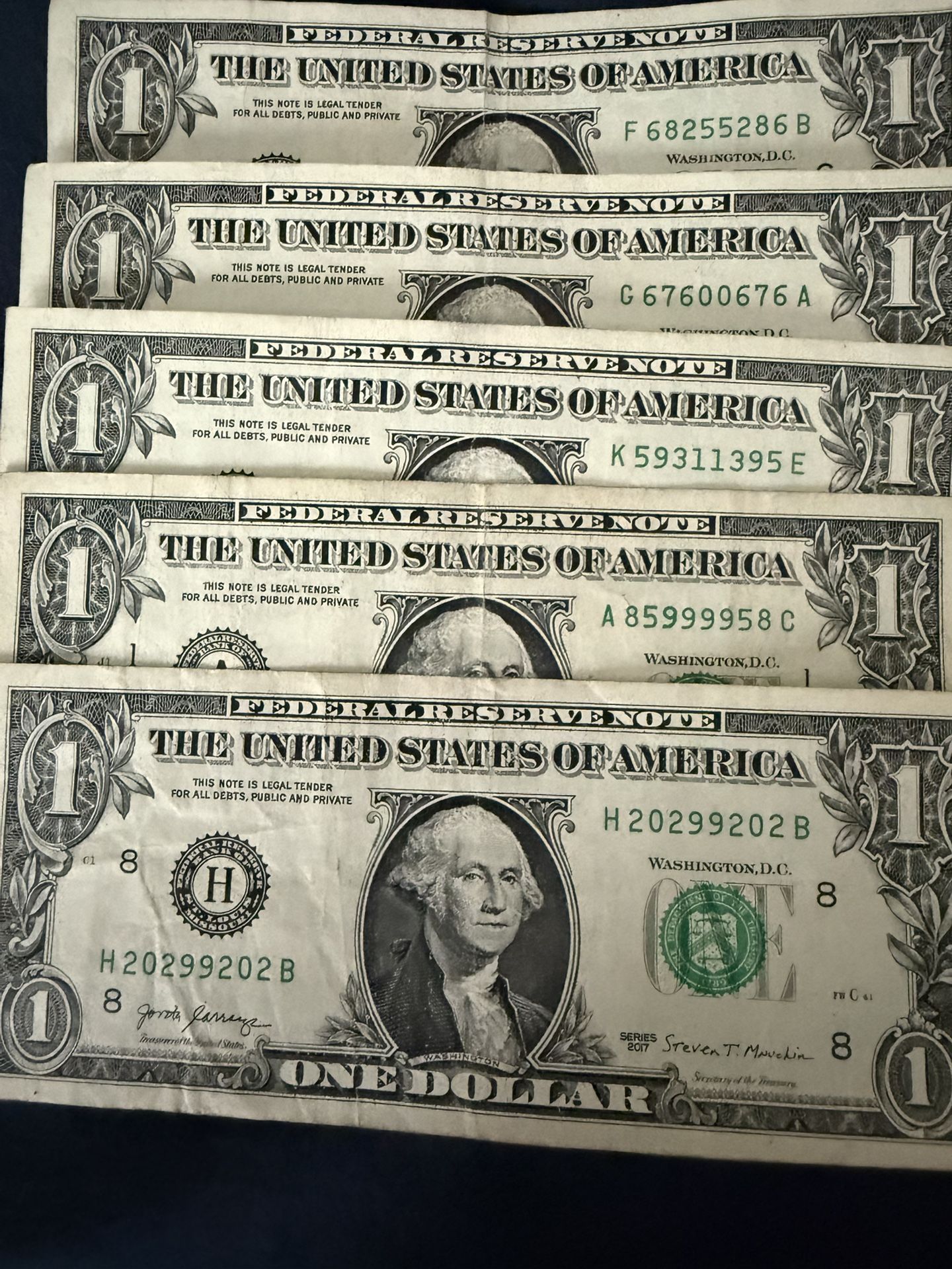 De 1 Dólar