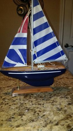 Sailboat on a stand