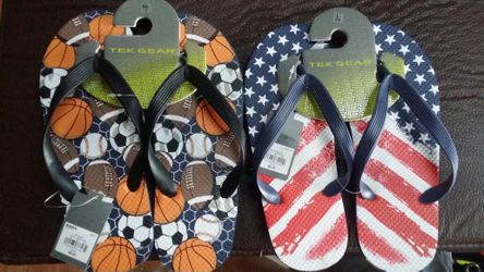 Boys flip flops $5 from kohl's