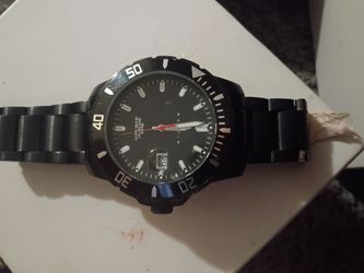 Black Diver-Style Watch