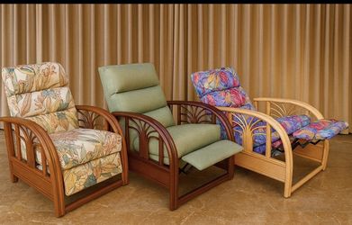 Rattan Recliner