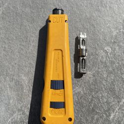 Punch Down Tool Fluke Network With New Blade