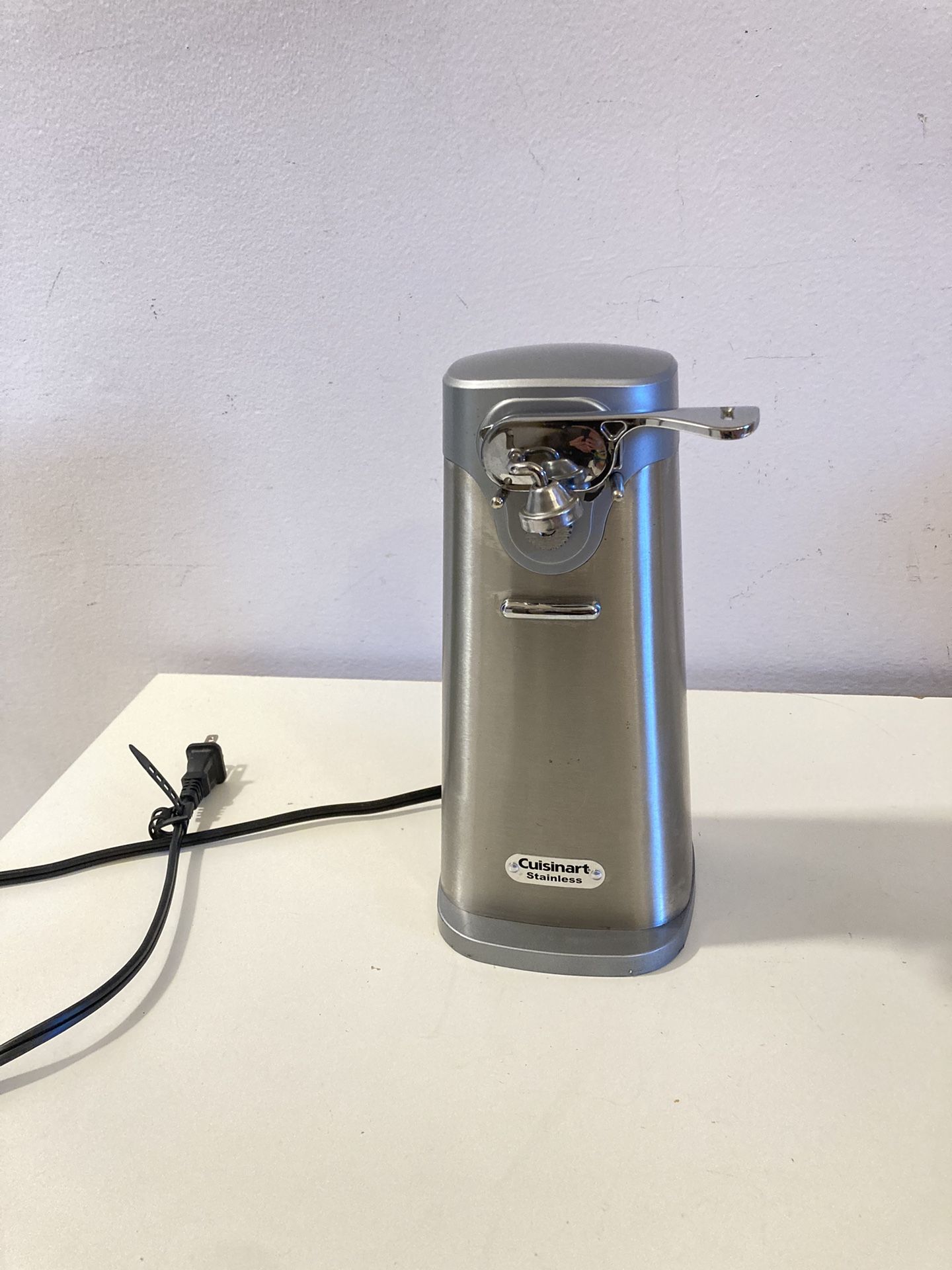 Cuisinart Deluxe Electric Can Opener Stainless Steel Model SCO-60