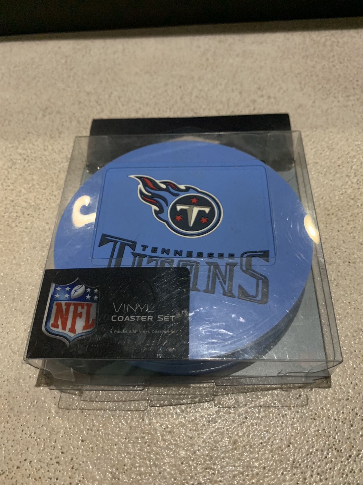 Tennessee Titan 4 piece coaster set