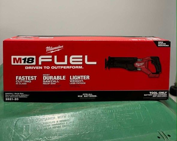 Milwaukee New Saw Zall Fuel Brushless 18