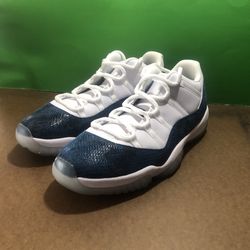 Mens Sz 13 Air Jordan 11 Low Snake Navy 170$ *Public Meetup*