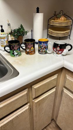 Disney coffee cups collection