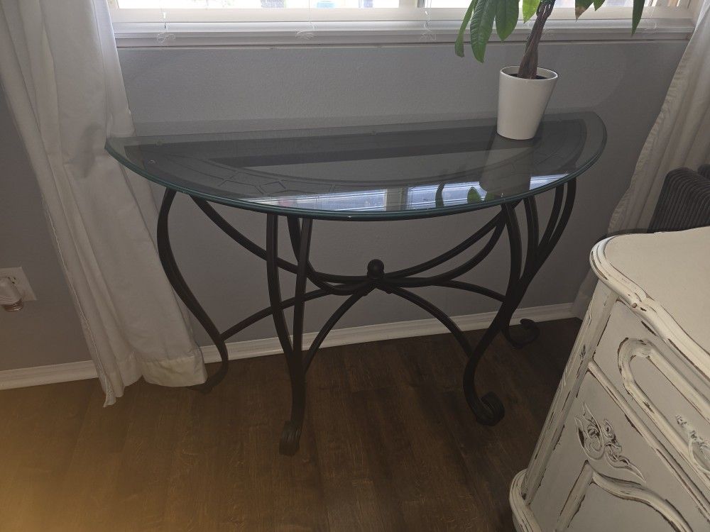 Half Moon Console Table