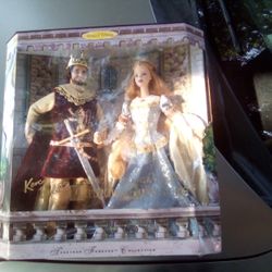 1999 Ken And Barbie As Camelot's King And Queen Arthur And Guinevere