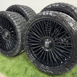 New 24 inch gloss black tis wheels and RBP tires 305/35R24