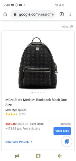 MCM Backpack Large Black