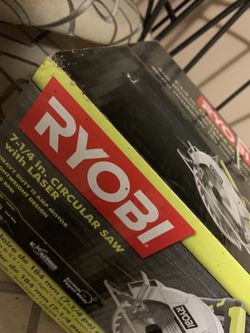 Ryobi Circular Saw With Lazer