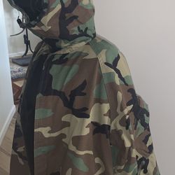 Hoodie Jacket  Camouflage 
