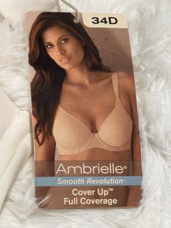 Set of 3 AMBRIELLE size 34D Bras - NEW with Tags