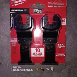Milwaukee Bi-Metal blades