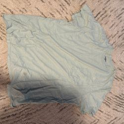 Light Blue Pocket T-Shirt – Size L (Casual Basic Tee)
