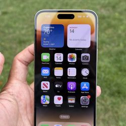 Unlocked Apple iPhone 14 Pro Max 128GB Gold | Battery Health 84%  |