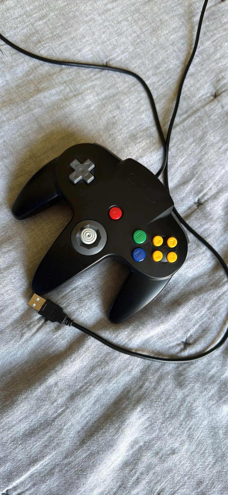 Black Nintendo 64 Controller | USB