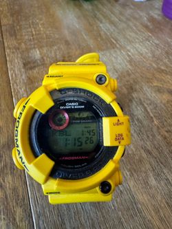 Used G-SHOCK FROGMAN Good Condition GF-8230E-9JR Solar 30th anniversary Japan B&P Cash Or Bitcoin Only
