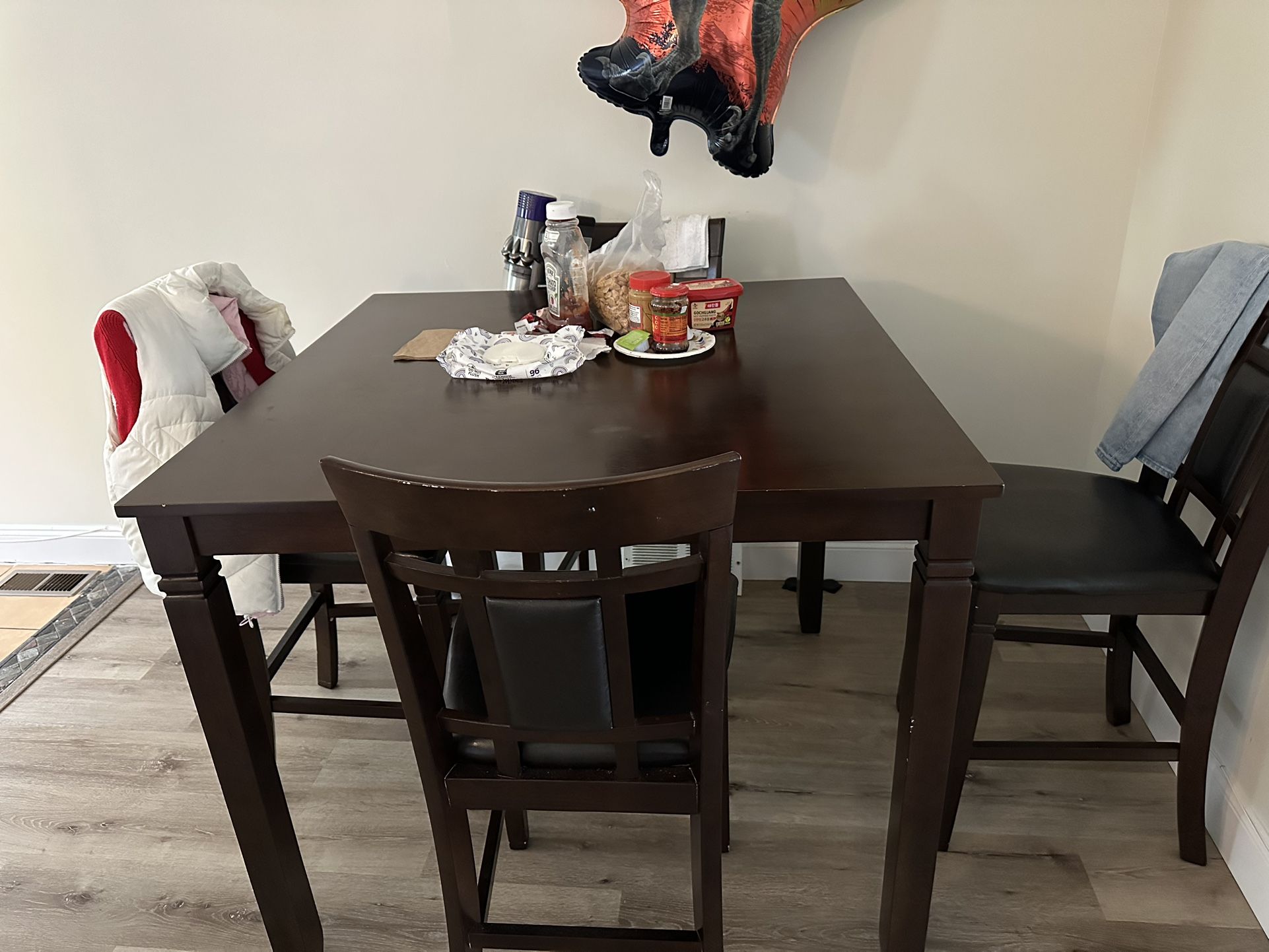 Dining Table with 4 Chairs
