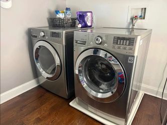 LG washer and dryer
