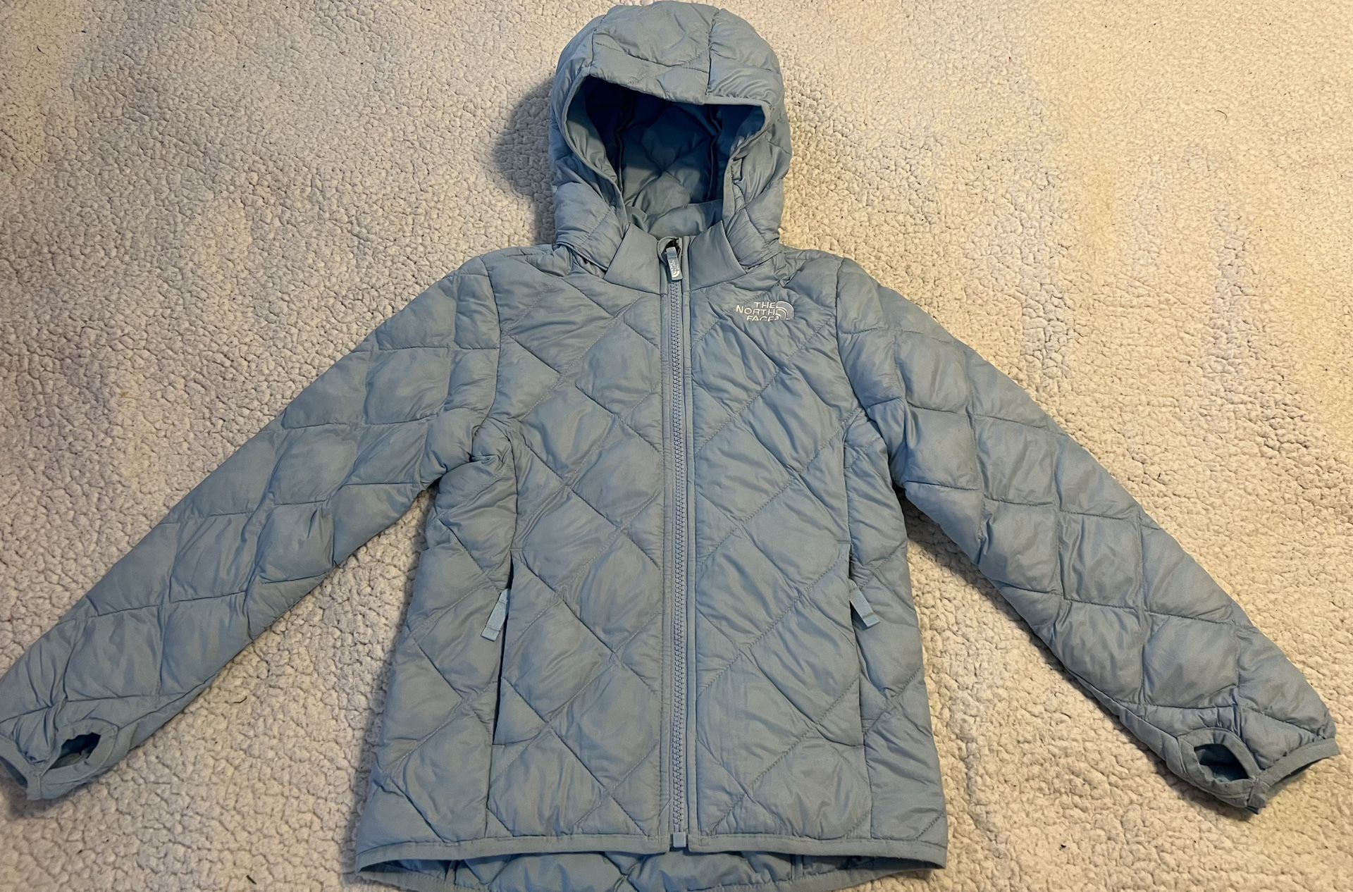 The North Face, Girls’ Light Blue Jacket , Size 6