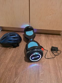 Jetson Dash Hoverboard, LED Lights, Black