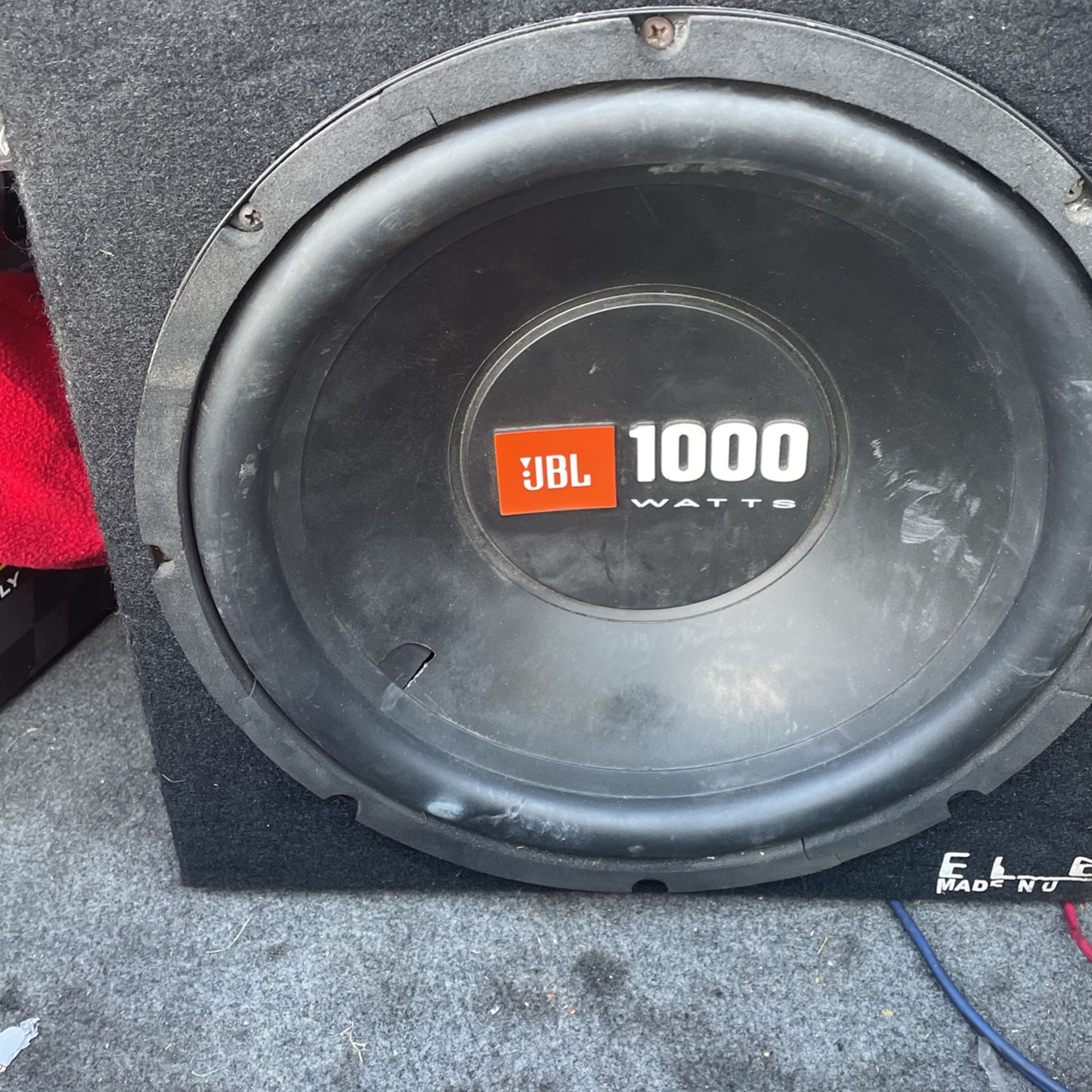 JBL 1000 Watts Subwoofer & Kicker Kx 250.2 amp for Sale in