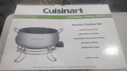 CUISINART ELECTRIC FONDUE POT