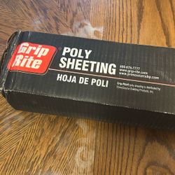 Poly Sheeting 