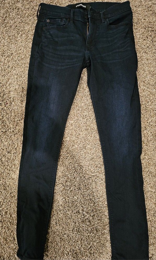 Express jeans women, size 6r