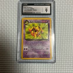 Dark Kadabra CGC 9 #39