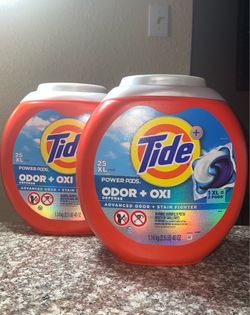 Tide pods oxi&odor 25ct set