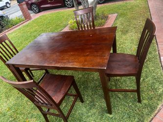 Walnut Wood Dining Table