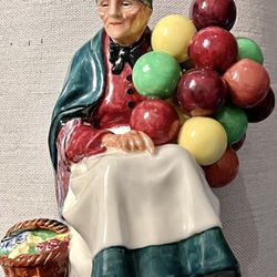 Royal Doulton The Old Balloon Seller Figurine-Circa 1946
