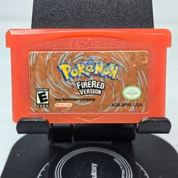 AUTHENTIC Pokémon FireRed for Nintendo Game Boy Advance