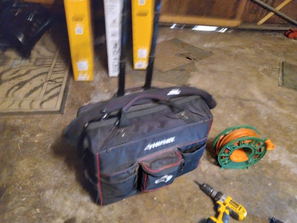 Rolling Husky Toolbox And Accessories
