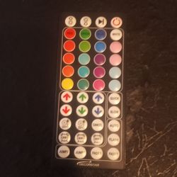 Multi-colored LED LIGHT REMOTE CONTROL