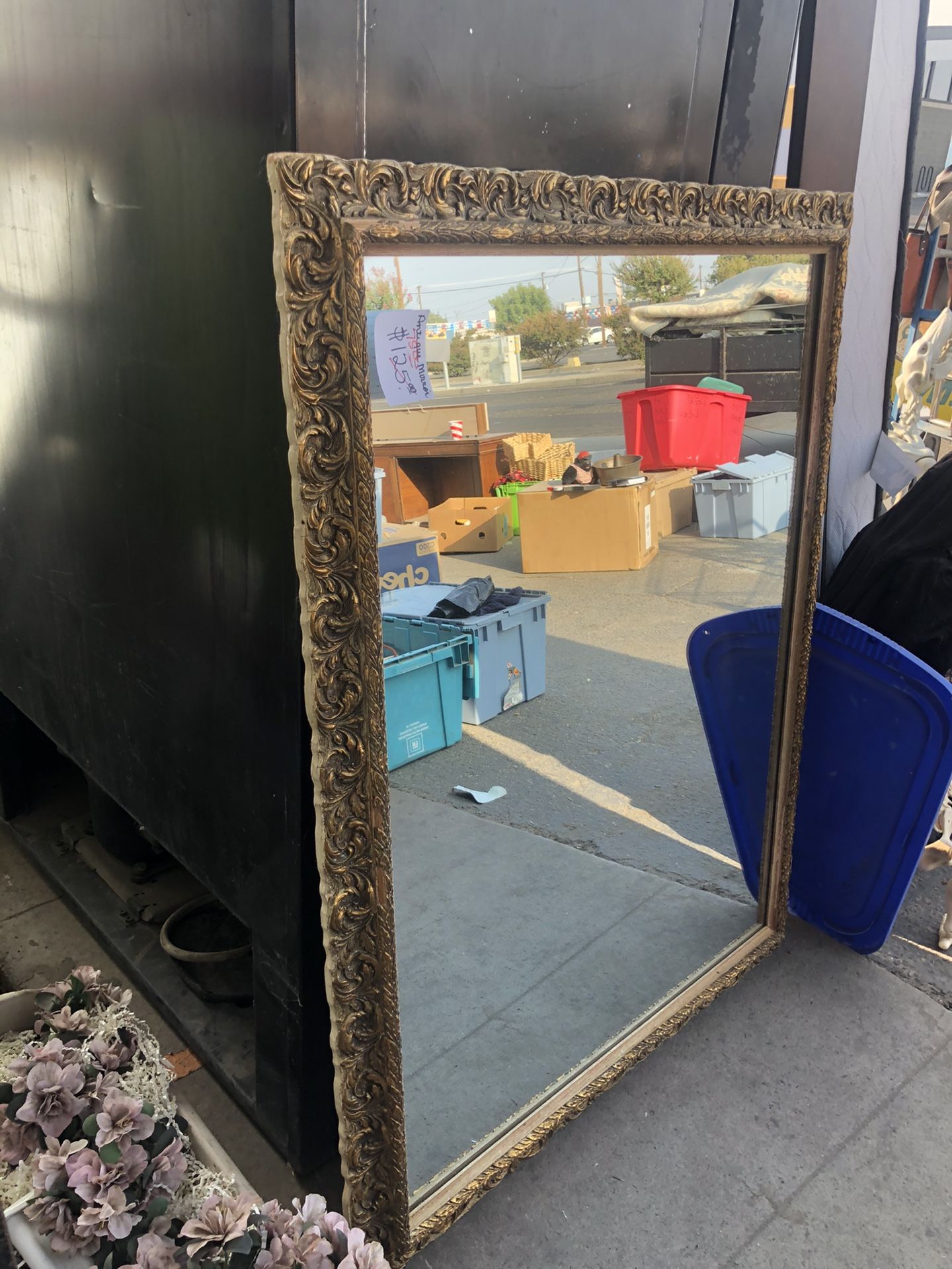 Antique mirror
