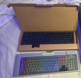 Game Onn LED Gaming Keyboard Bundle