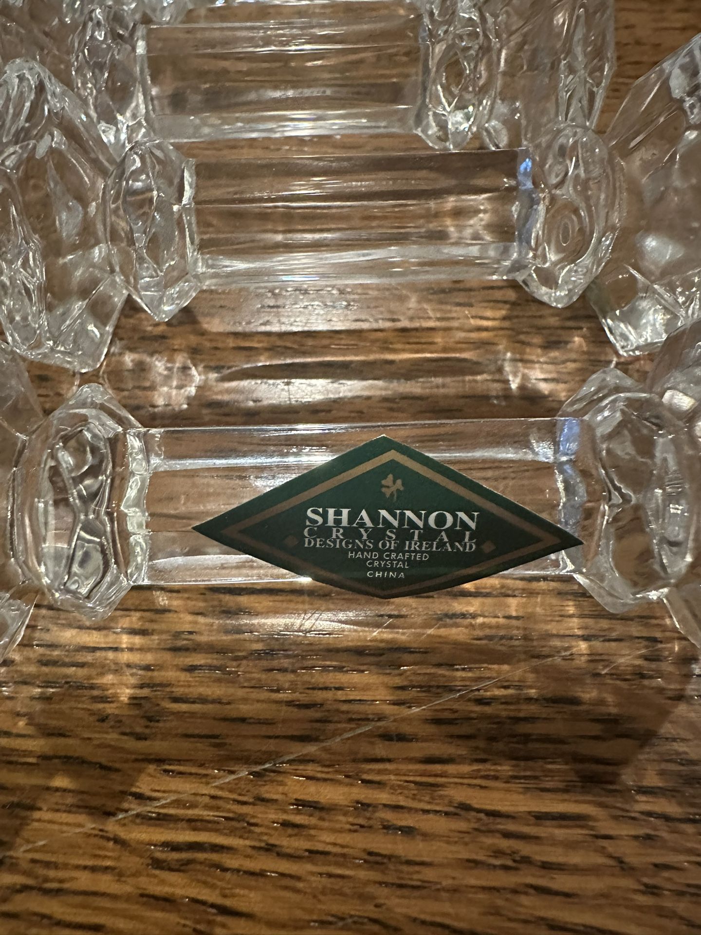 18 Shannon Crystal Knife/Spoon Rests