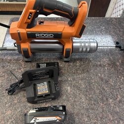 Ridgid 18v Grease Gun Set 