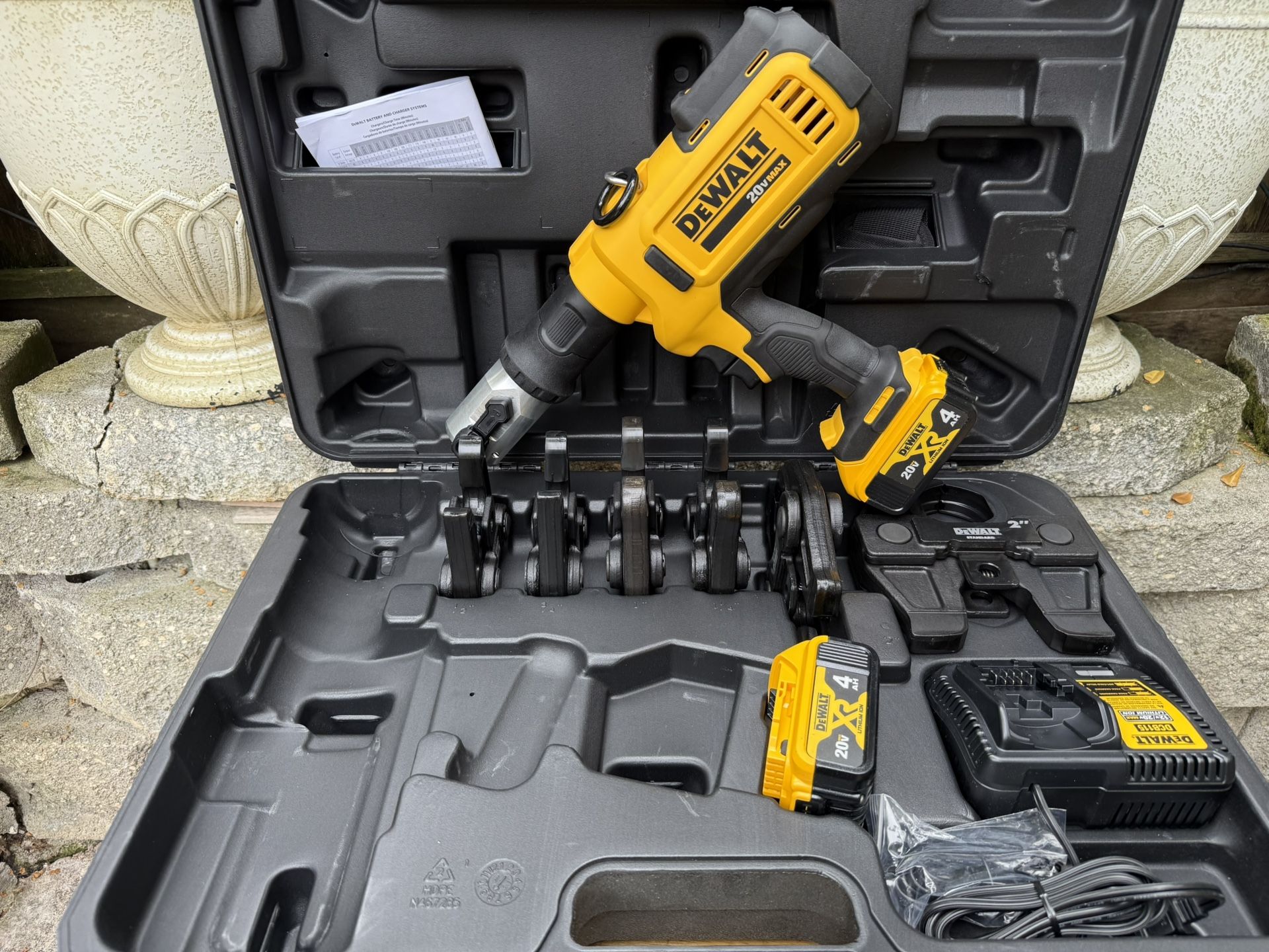 New Dewalt Press Tool Kit ( Read description below )