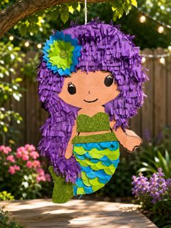 Mermaid Phiñata Party Decoration