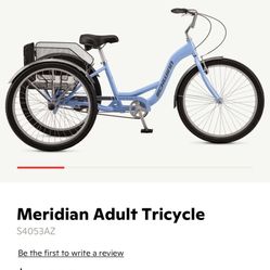 Schwinn Adult tricycle 