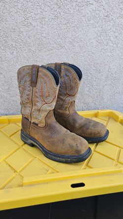 Size 9.5 D Ariat Work Boots Composite Toe